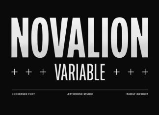 Novalion Sans Serif Font