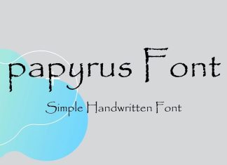 Papyrus Serif Font