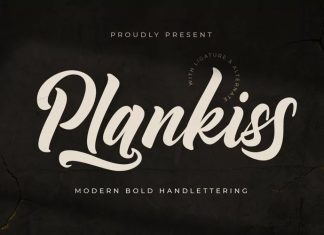 Plankiss Script Font