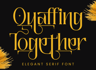 Quaffing Together Font