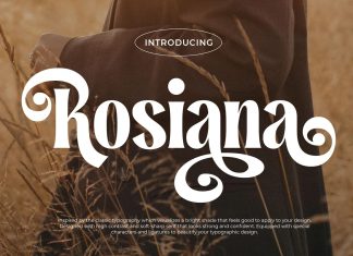 Rosiana Serif Font