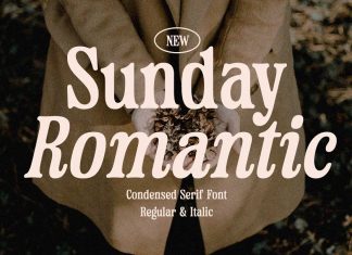 Sunday Romantic Serif Font