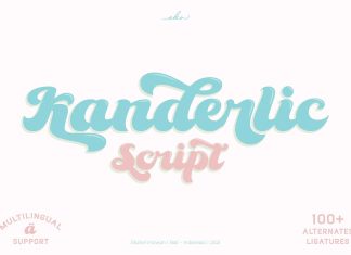 The Kanderlic Script Font