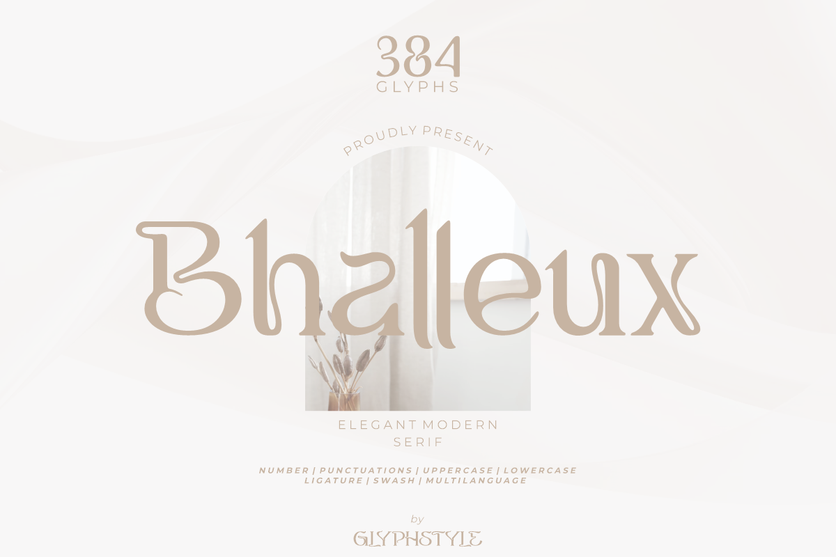 Bhalleux Elegant Serif Font