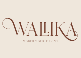 Wallika Modern Serif Font