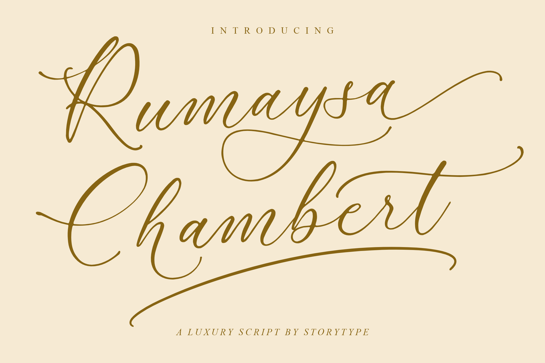 Rumaysa Chambert Script Font
