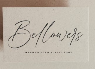 Bellowers Script Font