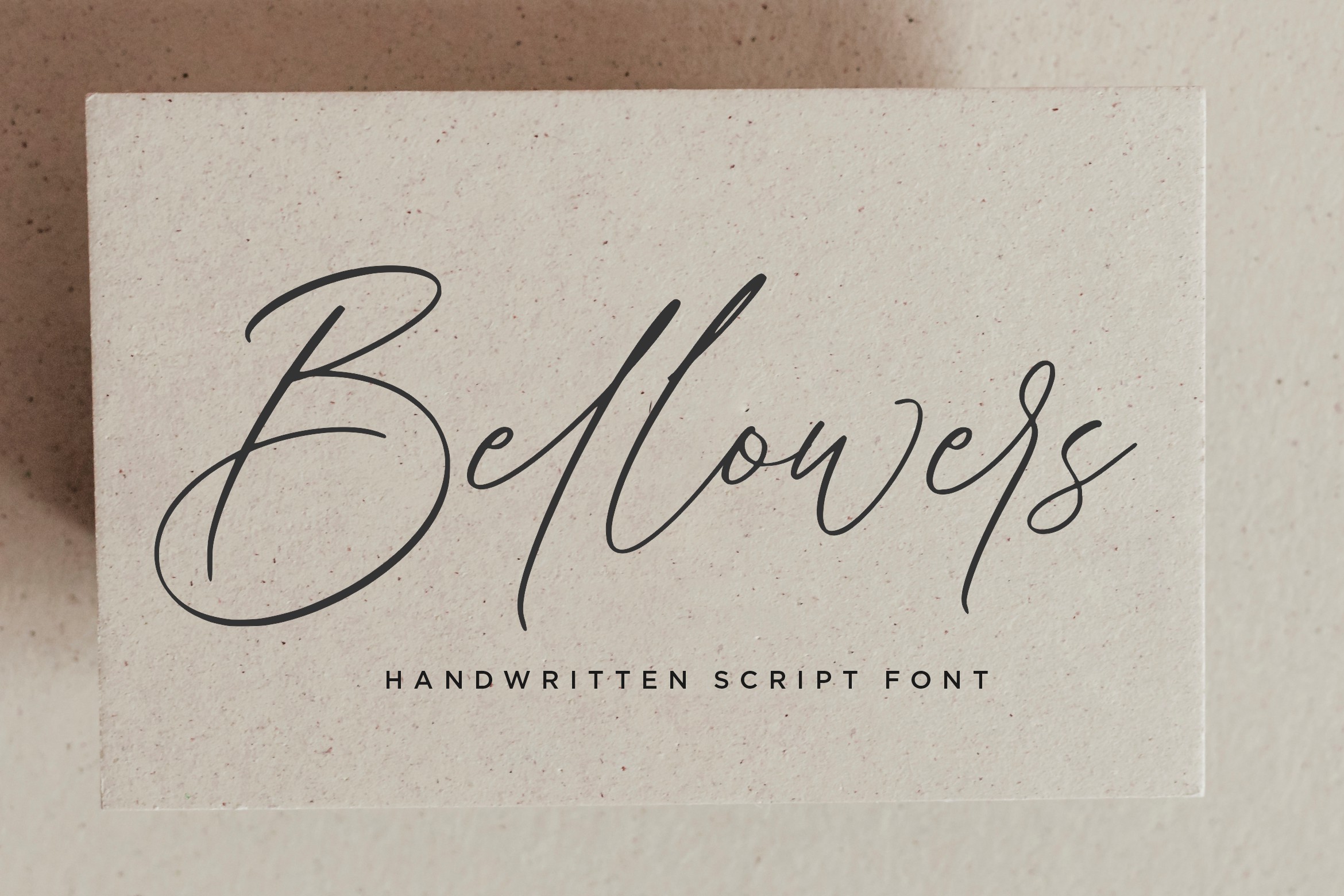 Bellowers Script Font