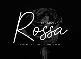 Rossa Handwritten Font
