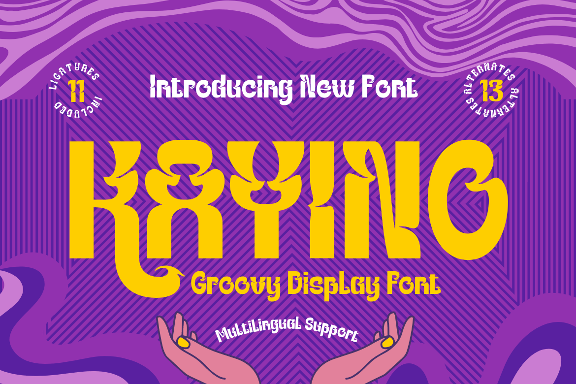 Kayino Display Font