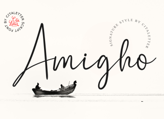 Amigho Script Font