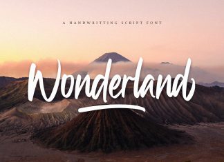 Wonderland Script Font