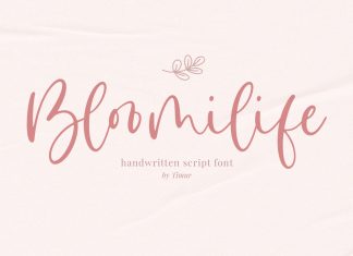 Bloomilife Script Font