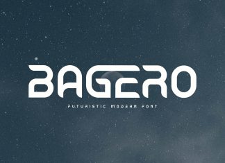 Bagero Display Font