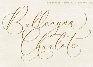 Balleryna Charlote Script Font
