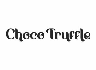 Choco Truffle Display Font