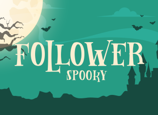Follower Spooky Display Font