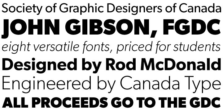 Gibson Font Family - Download Free Font