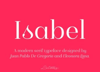 Isabel Serif Font