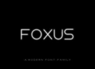 Foxus Sans Serif font