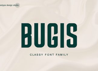 Bugis Display Typeface