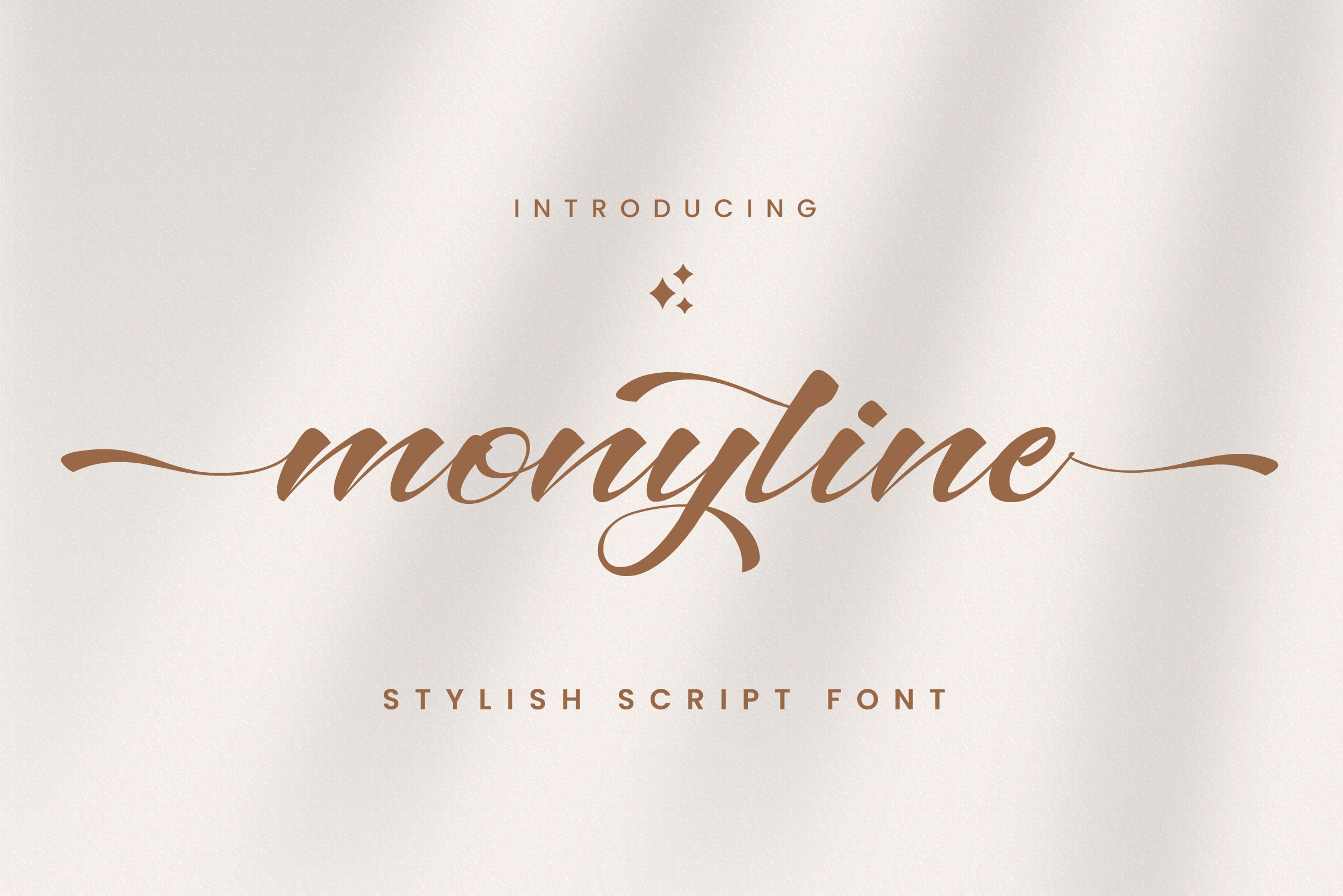 Monyline Script Font