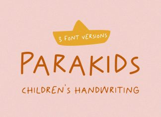 Parakids Display Font