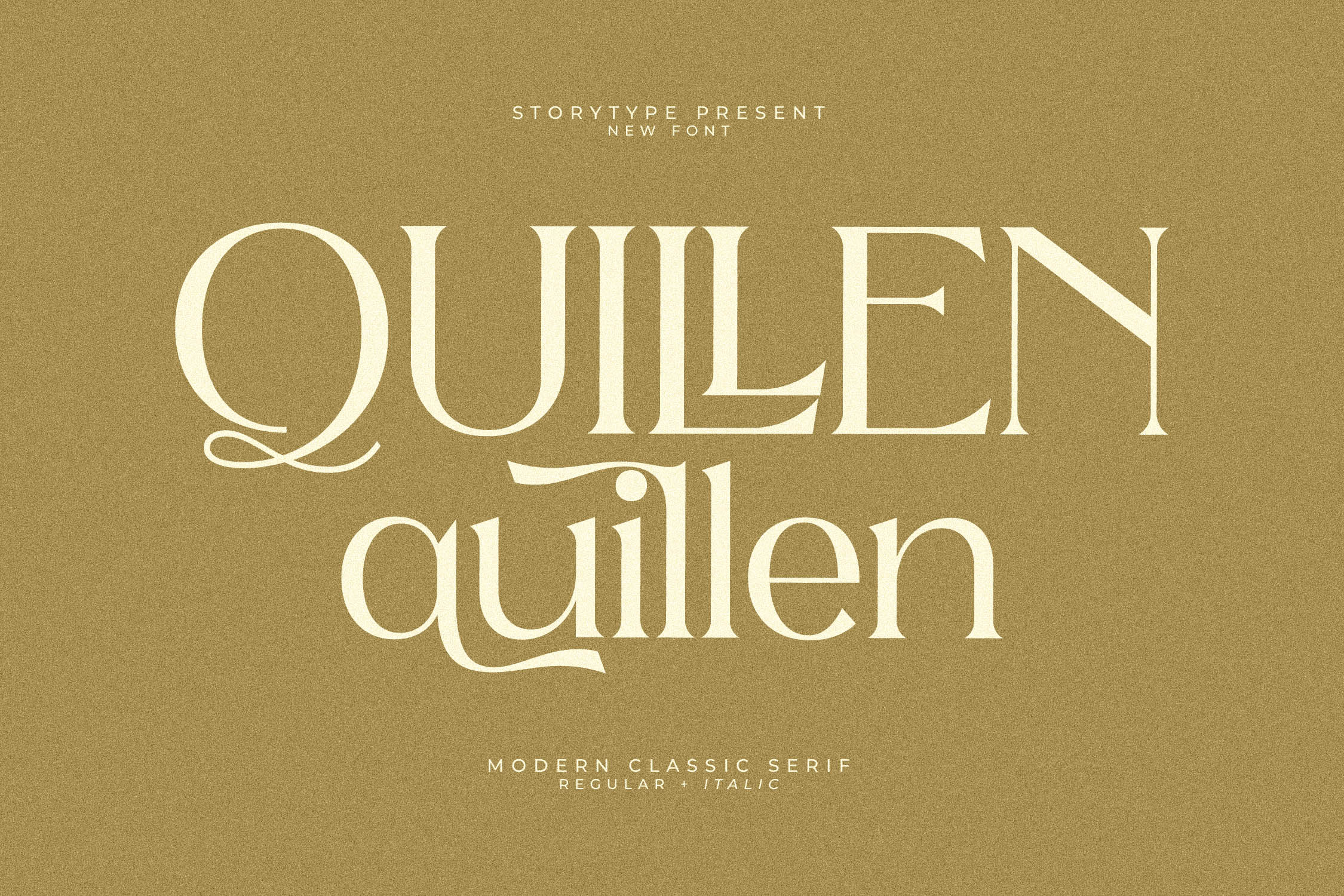 Quillen Serif Font