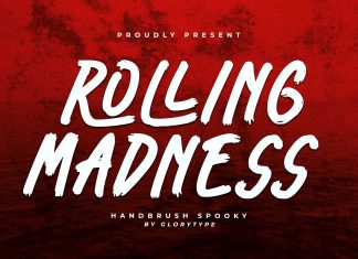 Rolling Madness Display Font