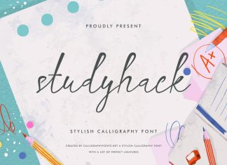 Studyhack Handwritten Font