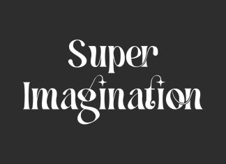 Super Imagination Display Font