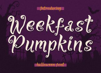 Weekfast Pumpkins Font