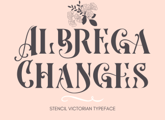 Albrega Changes Font