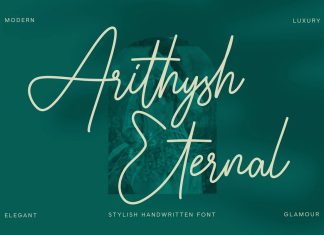 Arithysh Eternal Script Font