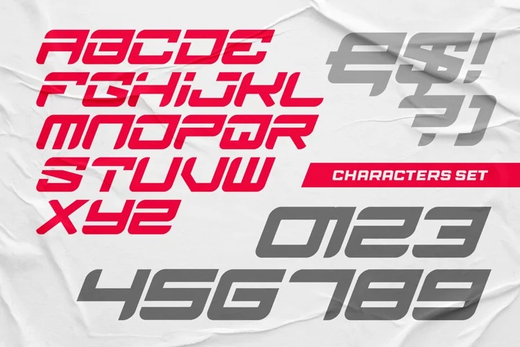Brake Disc Font Download Free Font