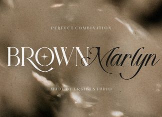 Brown Marlyn Font