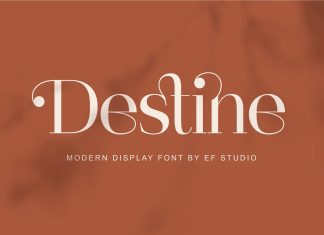 Destine Serif Font