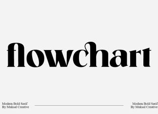 Flowchart Serif Font