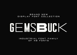 Gemsbuck Sans Serif Font