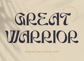 Great Warrior Serif Font
