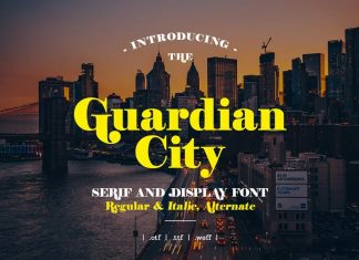 Guardian City Serif Font