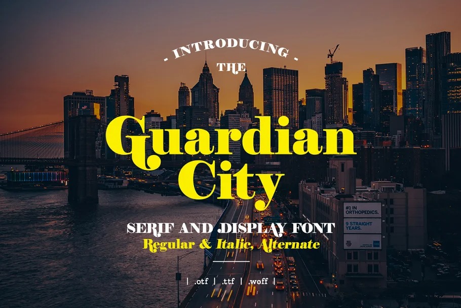 Guardians Font : Download Free for Desktop & Webfont