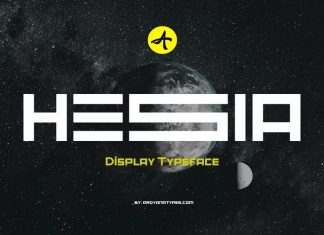 Hesia Display Font