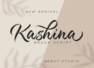 Kashina Brush Font