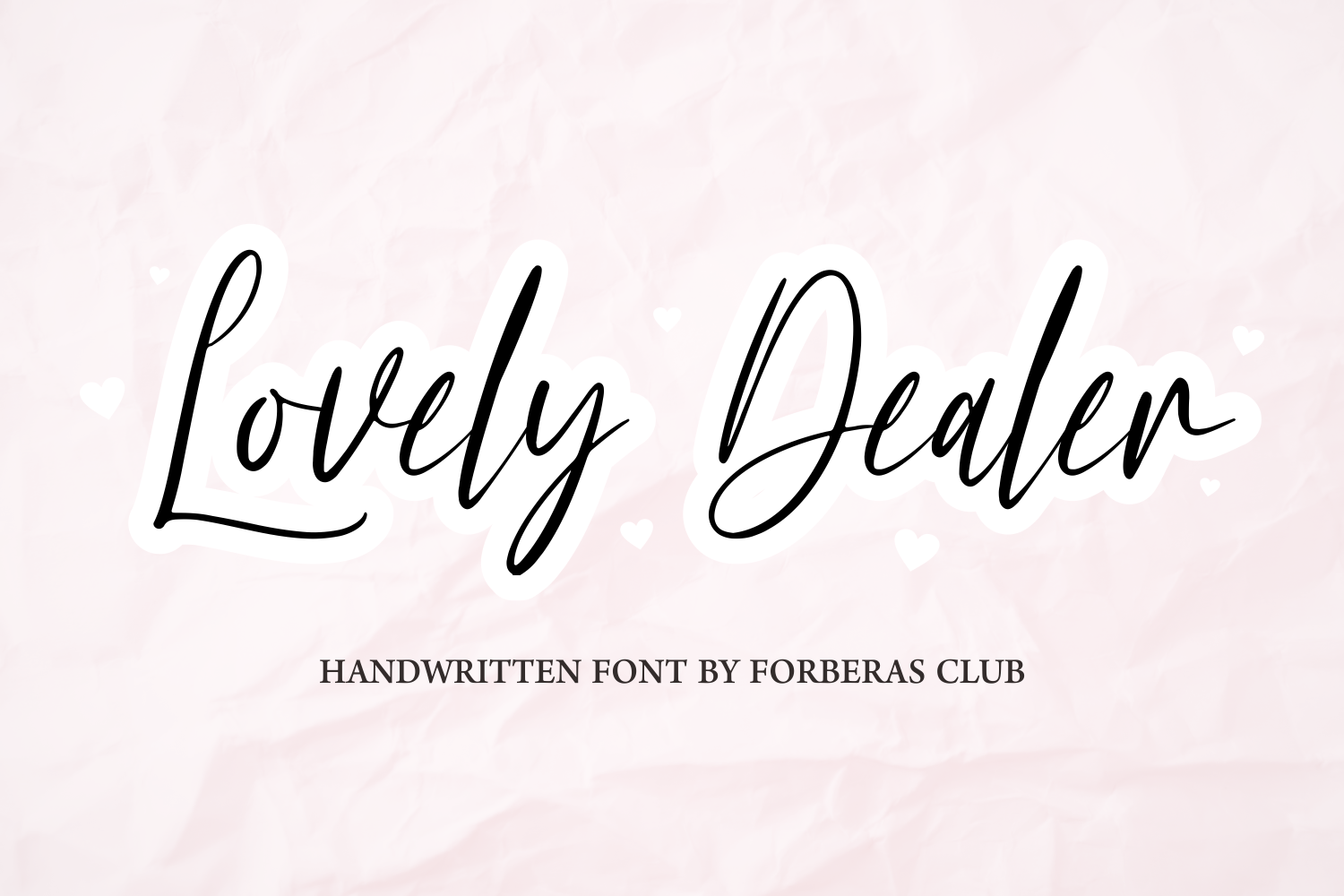 Lovely Dealer Font - Download Free Font