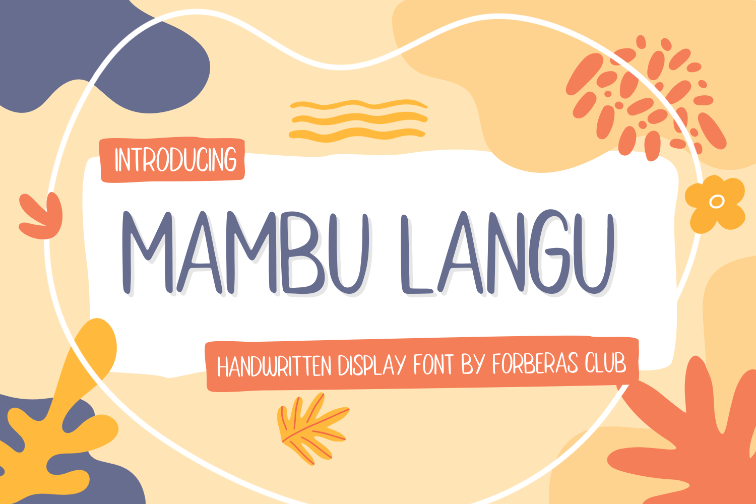 Mambu Langu Display Font