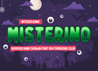 Misterino Display Font