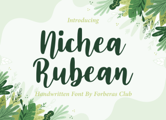 Nichea Rubean Script Font