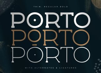 Porto Slab Serif Font