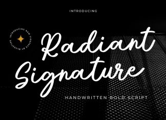 Radiant Signature Script Font